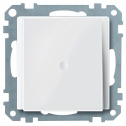 Вывод кабеля System M Merten механизм полярно-белый