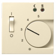 Накладка для регулятора теплого пола Gira крем глянцевый