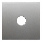 Накладка розетки TV  (серебристый металлик) LK60