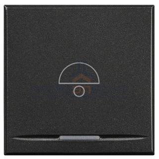 Axolute Клавиши с символами для системы автоматизации для 1 функции - 2 модуля, Колокольчик, цвет ан