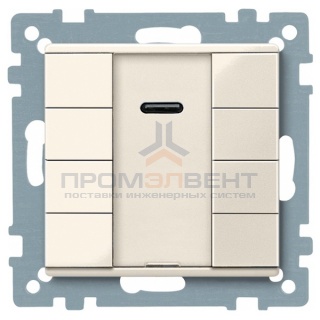 SM,4 КН. ВЫКЛ PLUS С ИК-ПРМ, БЕЖ.БЛ