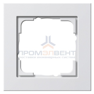 Рамка 1-ая Gira E2 Белый глянцевый