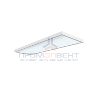 Светодиодный светильник "ВАРТОН" офисный встраиваемый/накладной 595*180*50мм 18 ВТ 6500К