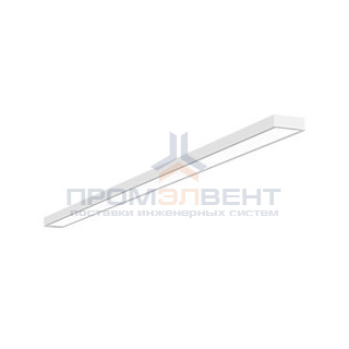 Светодиодный светильник "ВАРТОН" офисный накладной 1195*100*50 мм 18 ВТ 4000К класс защиты IP40