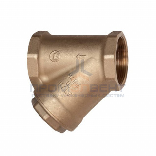 Фильтр грубой очистки Giacomini R74M - 3/4" (ВР/ВР, PN30, Tmax 110°C, 500 мкм, с магнитной вставкой)