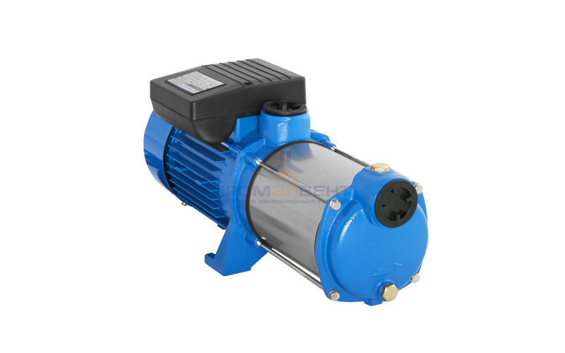 Насос многоступенчатый Aquario AMH-125-6P - 1,45 кВт (однофазный, PN6, Hmax 55 м, Qmax 6,3 м³/ч)