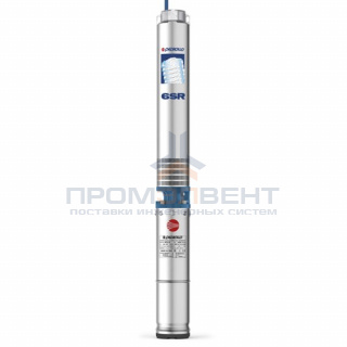 Насос скважинный Pedrollo 6SR12/11-PD - 5,5 кВт (3x380/415 В, Qmax 330л/мин, Hmax 146м,кабель 4м)
