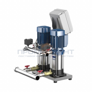 Насосная станция Pedrollo COMBIPRESS CB2-MK 5/6-N - 2x1.5кВт(3x230/400 В,Qmax 240л/мин,Hmax 83м)