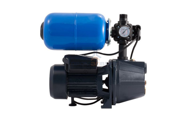 Насосная станция UNIPUMP AUTO JET 60S-5 - 0,45 кВт (5 л, однофазный, Hmax 30 м, Qmax 36 л/мин)