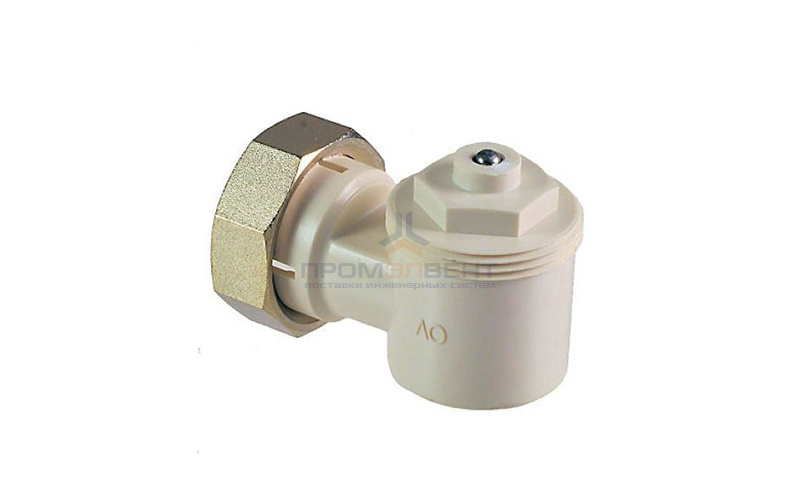 Адаптер для термоголовок угловой Oventrop - M30x1.5 (цвет белый)