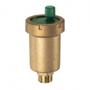 Воздухоотводчик автоматический FAR GAISER 2045 - 1/2" (воздухоотвод сверху, цвет латунь)