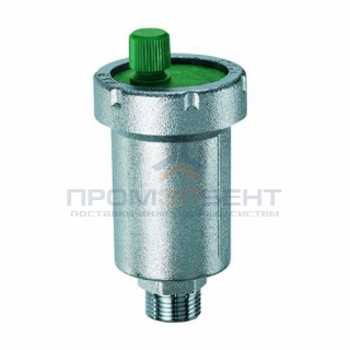 Воздухоотводчик автоматический FAR GAISER 2050 - 1/2" (воздухоотвод сверху, цвет хром)