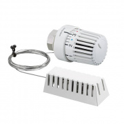 Головка термостатическая Oventrop Uni LH - M30x1.5 (7-28°C, с выносным датчиком 2 м., цвет  белый)