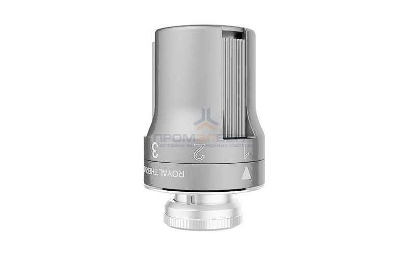 Головка термостатическая жидкостная Royal Thermo - M30x1.5 (цвет серебро)