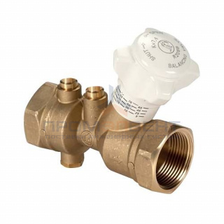 Клапан балансировочный Giacomini R206B - 2" (ВР/ВР, PN25, без штуцеров, со сливом)