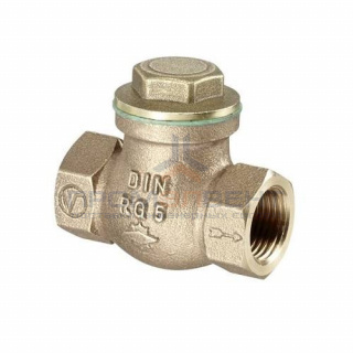 Клапан обратный Oventrop - 1/2" (ВР/ВР, PN16, Tmax 80°C, металлическое уплотнение)