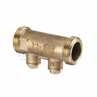 Клапан обратный Oventrop Aquastrom R - 3/4" (НР/НР, PN16, Tmax 95°C, с дренажными отводами)