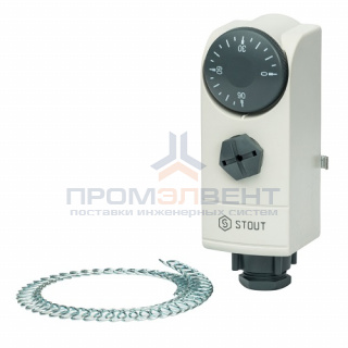 Термостат накладной STOUT WTC-ES