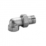 Сгон угловой Giacomini R19 - 3/4" (цвет хромированный)