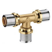 Тройник Giacomini RM150 - 32x3.0 (прессовой, для металлопластиковых труб)