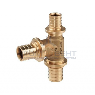 Тройник REHAU PLATINUM - 32 (бронза, для труб из сшитого полиэтилена RAUTITAN)