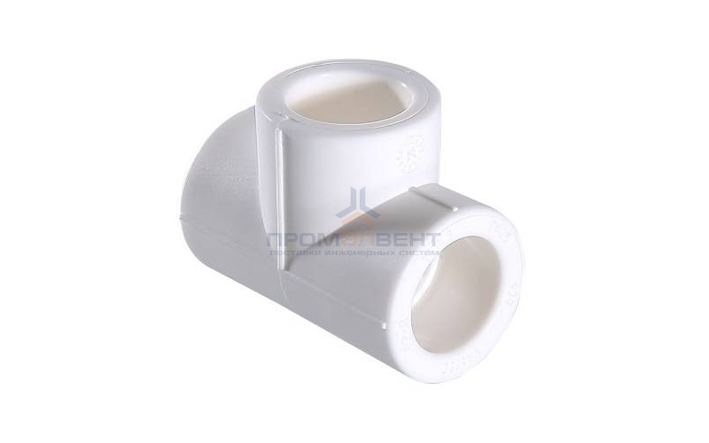 Тройник VALTEC VTp.731 - 90 (для полипропиленовых труб под пайку, цвет белый)