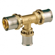 Тройник переходной Giacomini RM151 - 26x3.0 x 20x2.0 x 20x2.0 (прессовой, для металлопластик.труб)