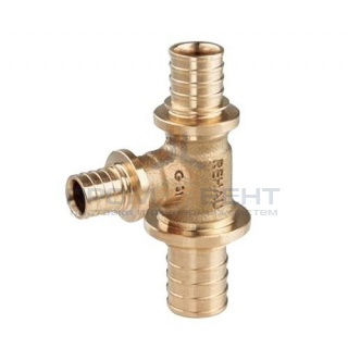 Тройник переходной REHAU PLATINUM - 32 x 25 x 32 (бронза, для труб из сшитого полиэтилена RAUTITAN)