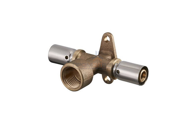 Тройник с внутренней резьбой и креплением удлиненный Oventrop Cofit P - 20x2.5 x 1/2