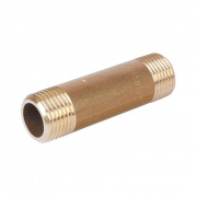 Удлинитель резьбовой STOUT - 1" длина 400 мм (НР/НР, латунь без покрытия)