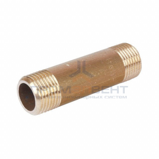 Удлинитель резьбовой STOUT - 3/4" длина 60 мм (НР/НР, латунь без покрытия)