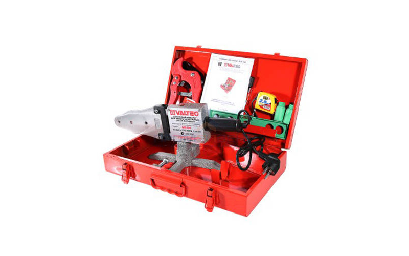 Комплект монтажного инструмента VALTEC VTp.799.E - 1.5 кВт (для полипропилен.труб диаметром 20-40мм)