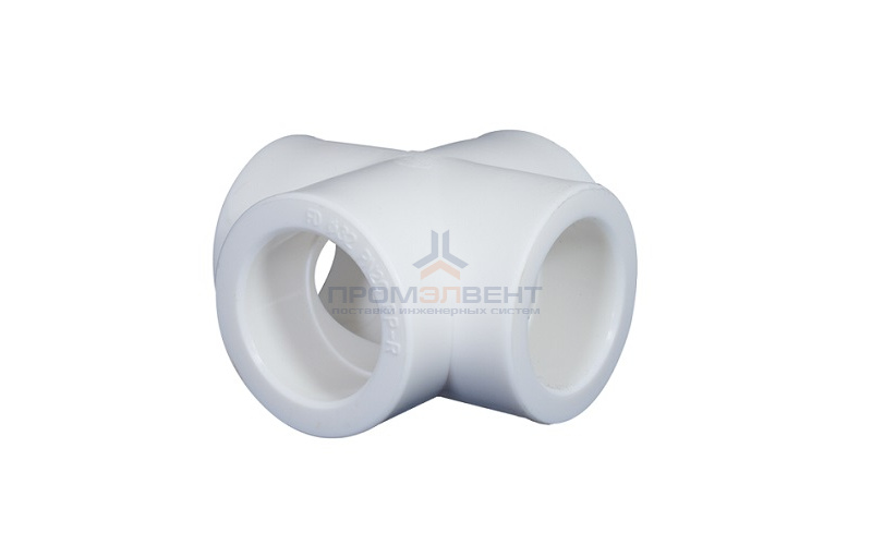 Крестовина KALDE - 32 (для полипропиленовых труб под пайку, цвет белый)