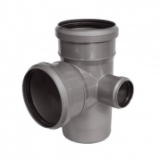 Крестовина с уменьшенным проходом справа СИНИКОН Standart - 110 x 50 (для внутренней канализации)