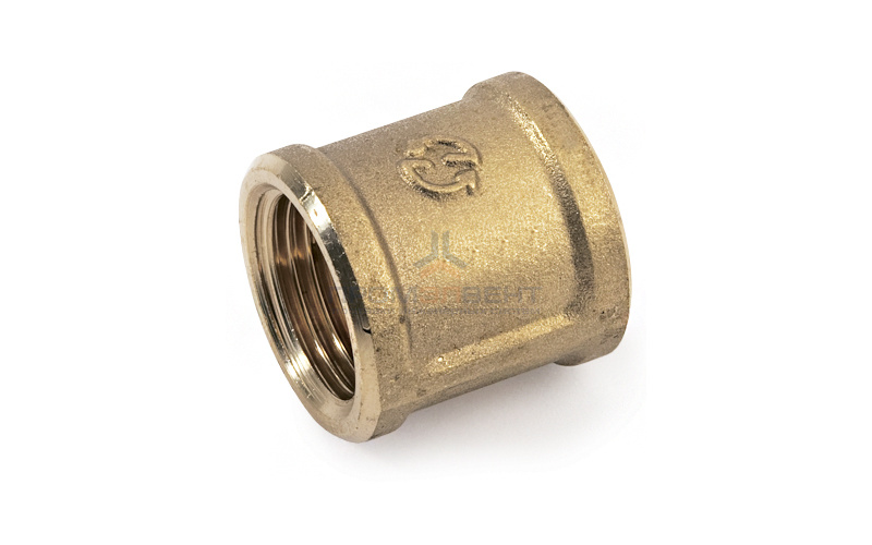 Муфта латунная резьбовая STOUT - 3