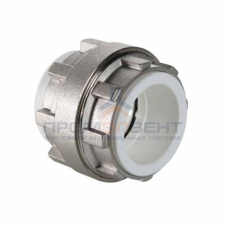 Муфта разъемная VALTEC VTp.763 - 75 (для полипропиленовых труб под пайку, цвет белый)
