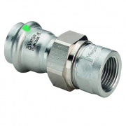 Муфта разъемная Viega Sanpress Inox 2362 - 15 x 3/4" (нержавеющая сталь)