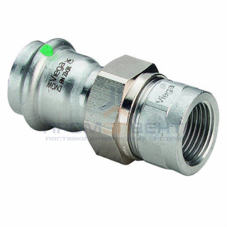 Муфта разъемная Viega Sanpress Inox 2362 - 22 x 3/4" (нержавеющая сталь)