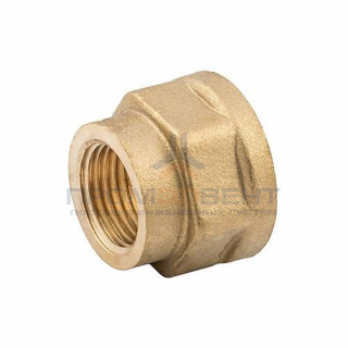 Муфта редукционная ELSEN METALIT EBF17 - 1/2" x 3/4" (резьбовая, латунь без покрытия)