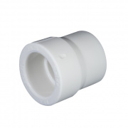 Муфта редукционная KALDE - 90 x 75 (для полипропиленовых труб под пайку, цвет белый)