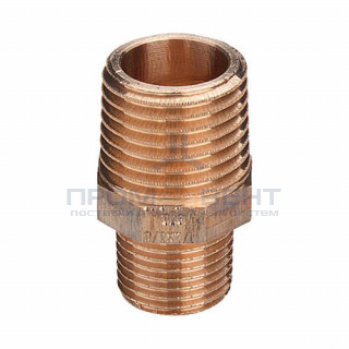 Ниппель редукционный Viega 3245 - 1/2" x 1/4" (резьбовой, бронза без покрытия)