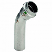 Отвод 45° Viega Sanpress Inox 2326.1 - 35 (нержавеющая сталь)