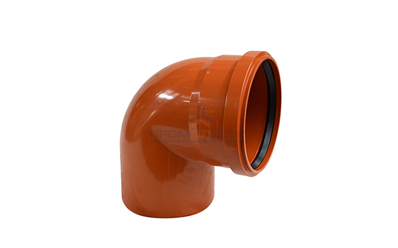 Отвод 87° для наружной канализации СИНИКОН UNIVERSAL - 110