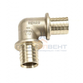 Отвод 90° REHAU RX - 50 (бронза, для труб из сшитого полиэтилена RAUTITAN)