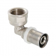 Переход на внутреннюю резьбу угловой VALTEC VTm.252 - 26 x 1" (прессовой, для металлопласт. труб)