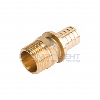 Переход на наружную резьбу STOUT - 25 x 1" (для труб из сшитого полиэтилена)