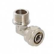 Переход на наружную резьбу угловой VALTEC VTm.353 - 32 x 1"1/4 (винтовой, для металлопласт.труб)