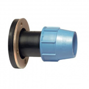 Переход на фланцевое соединение UNIDELTA 1011 - 75 x 3" (винтовой, для труб ПНД)