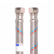 Подводка для воды гибкая Industrias Mateu GIGANTE (Гайка/Гайка) - 3/4" (длина 1000 мм)