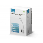 12-39 Светодиодный светильник с держателем и календарем, с USB адаптером, 6 Вт, цвет корпуса белый, 240Лм, 5500-6000К